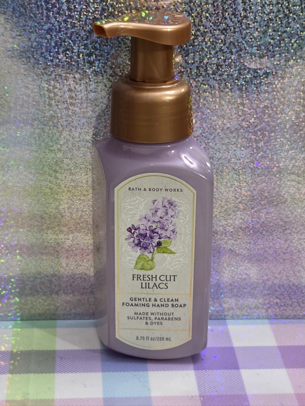 Bath & Body Works Fresh Cut Lilacs Foaming Hand Soap 8oz NEW RARE